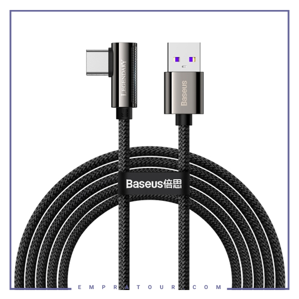 کابل Type C فست شارژ بیسوس 2 متر Baseus Legend Series USB to Type-C CATCS-C01