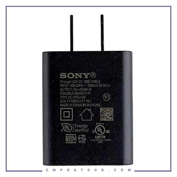 شارژر دیواری اورجینال سونی روکارتنی Sony Charging Adapter AC-0500-JP  UCH10
