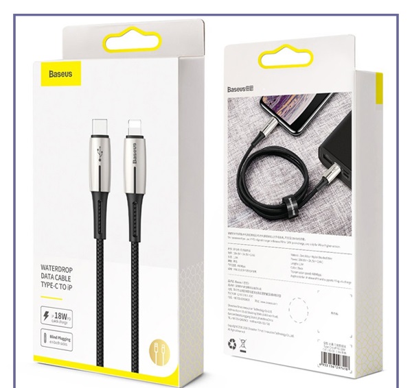 کابل Type C به لایتنینگ بیسوس CATLRD-01