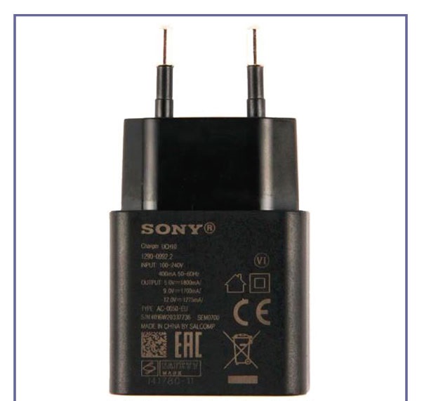 شارژر دیواری اورجینال سونی روکارتنی  AC-0500-EU