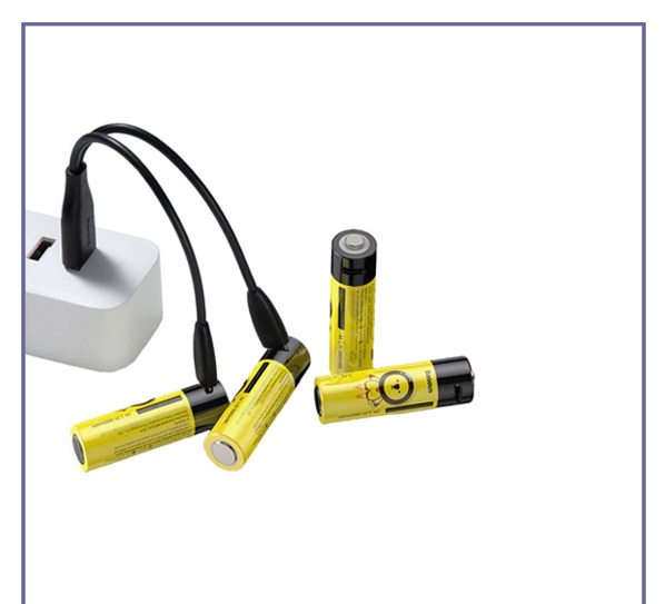 باتری قلمی قابل شارژ باسئوس پک 4 تایی PCWH000311