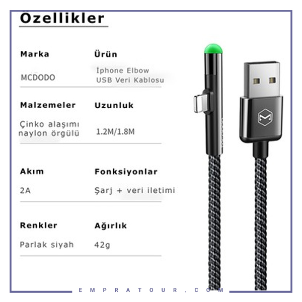کابل لایتنینگ مک دودو CA-627