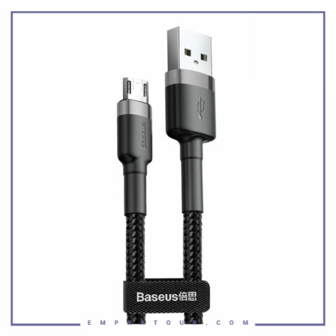 کابل میکرو یو اس بی بیسوس 1 متر Baseus Cafule CAMKLF-BG1