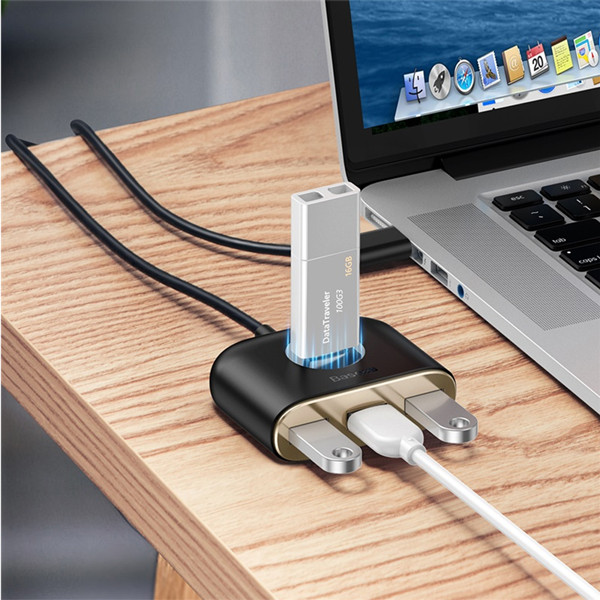 هاب شارژر چهار پورت بیسوس CAHUB-AY01