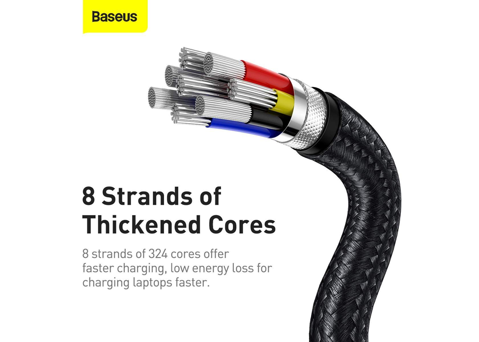 کابل Type C به Type C فست شارژ بیسوس CATJK-D01