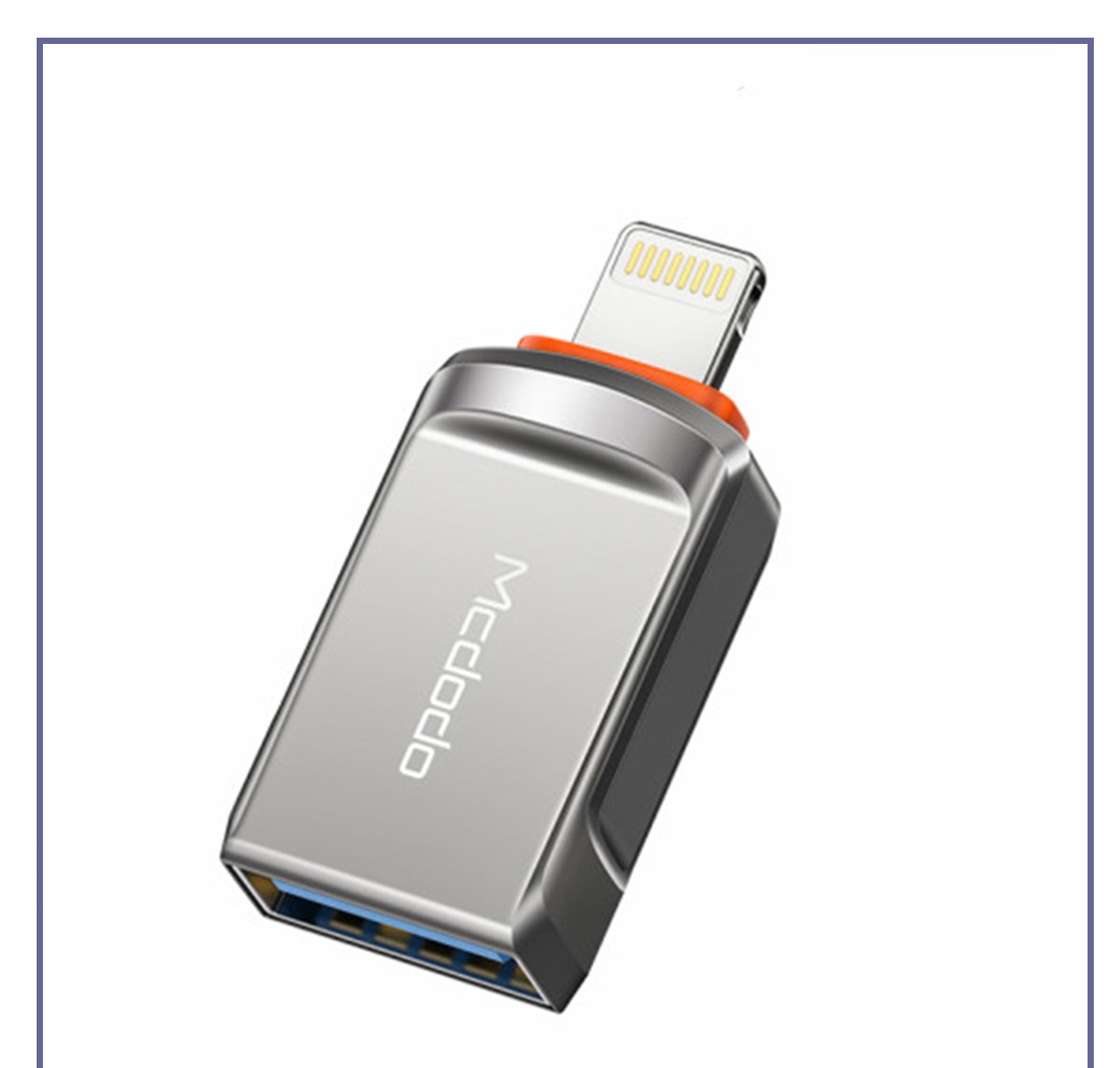 تبدیل OTG لایتنینگ مک دودو پک 10 عددی OT-8600
