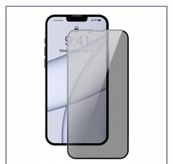 پک 2تایی گلس حریم شخصی بیسوس آیفون 13 پرومکس