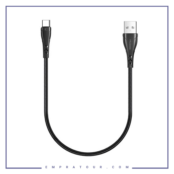 کابل شارژ پاوربانکی تایپ‌سی مک‌دودو Mcdodo Data Cable Type-C  CA-7460 0.2M