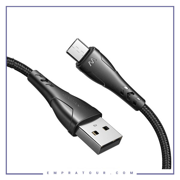 کابل شارژ فست و انتقال داده مک دودو 0.2 متر Mcdodo Data & Charging Cable USB to MicroUSB CA-7450