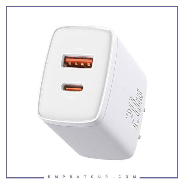 شارژر دیواری فست شارژ باسئوس Baseus Compact QC CCXJ-02