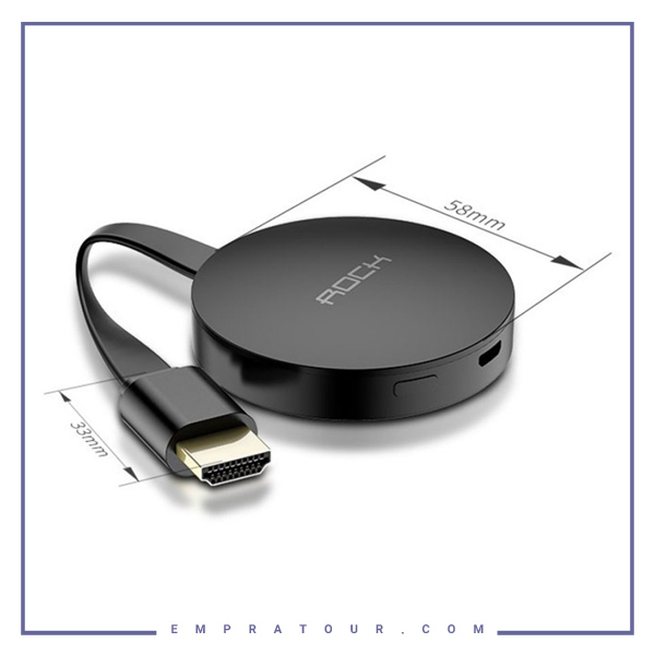 دانگل اچ دی ام آی راک Rock WiFi Display Dongle RCB0683