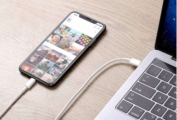 کابل تایپ سی به لایتنینگ اورجینال اپل  A1702