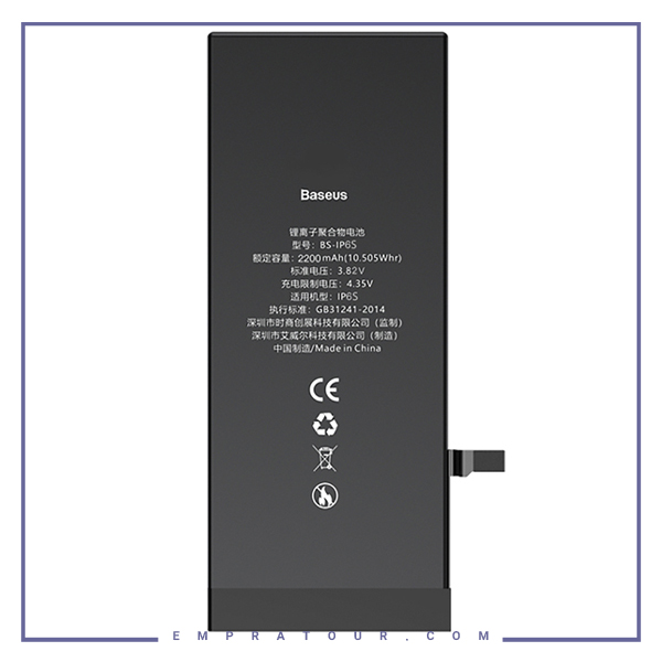باتری  بیسوس ظرفیت 2200 میلی آمپر Battery Lithium lon Polymer iPhone 6S ACCB-BIP6S