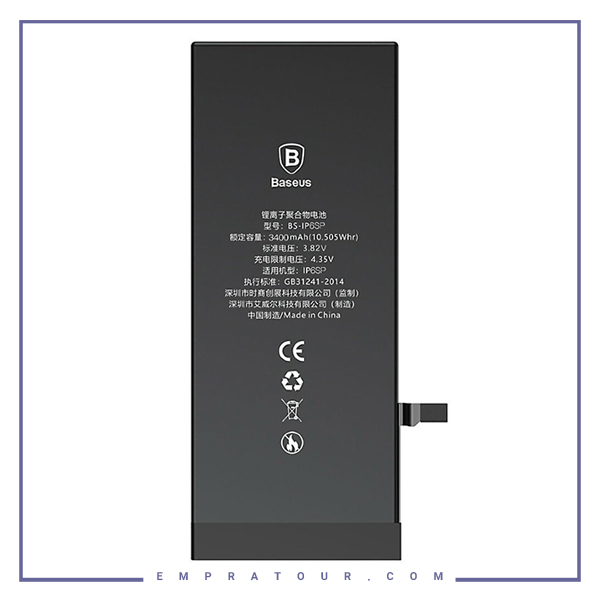 باتری بیسوس ظرفیت 3400 میلی آمپر Battery Lithium lon Polymer iPhone 6S Plus ACCB-BIP6SP