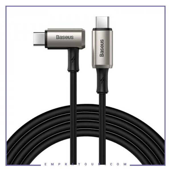 کابل Type C به Type C سوپر شارژ 1.5 متر 100W بیسوسBaseus Hammer CATPN-01