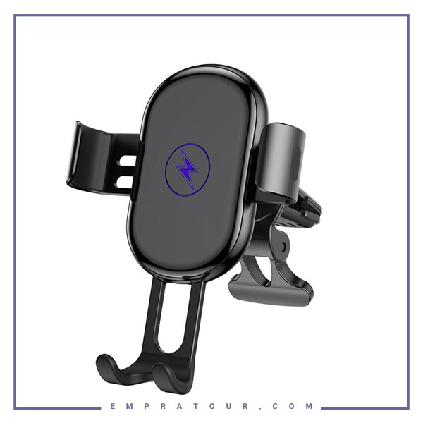 هولدر و شارِِژر وایرلس راک ROCK Car Gravity Wireless Charging W31
