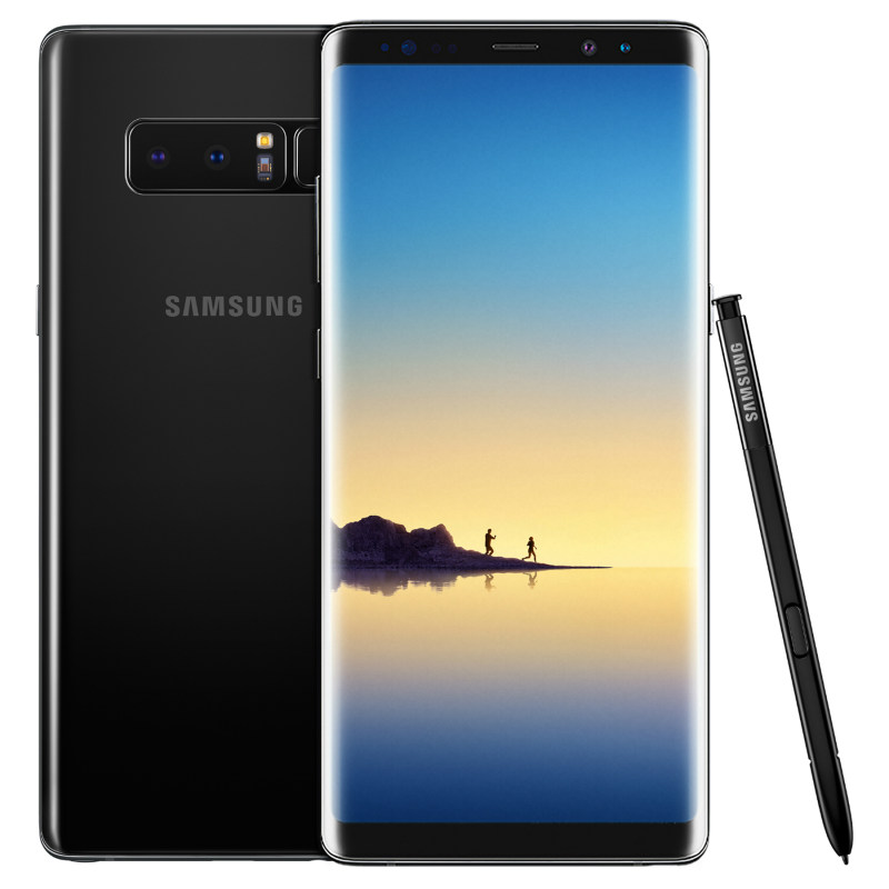 گلس شیشه ای تمام چسب سامسونگ Note 8