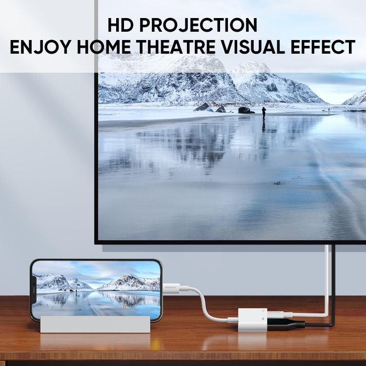 مبدل لایتنینگ به اچ دی ام آی جویروم مدل  S-H141