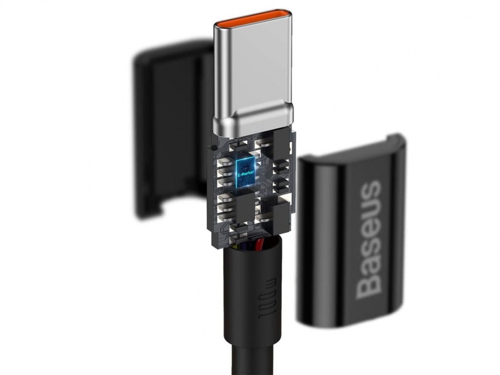 کابل تایپ سی به تایپ سی بیسوس 2 متر CATYS-C01