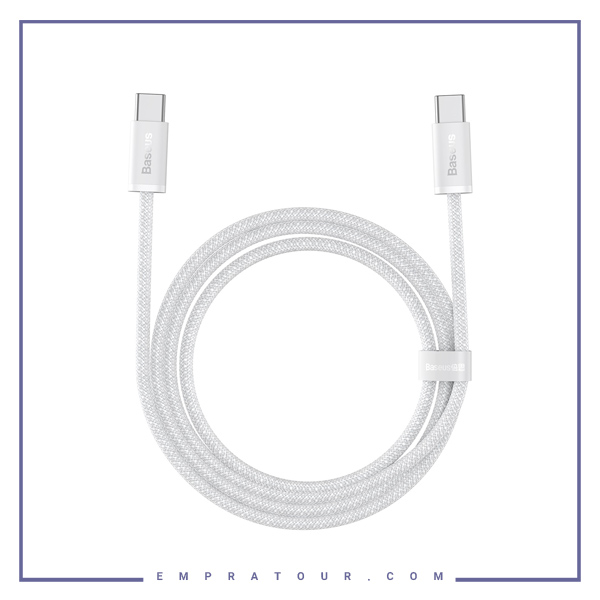 کابل Type C به Type C فست شارژ بیسوس 1 متر Baseus Dynamic Series Cable CALD000202