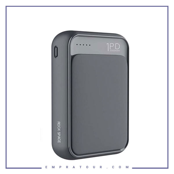 پاوربانک فست شارژ 10000 راک Rock RMP0398 QC3.0 Mini Power Bank