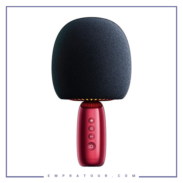 میکروفون بلوتوثی کارائوکه جوی روم Joyroom Karaoke Microphon With Speaker JR-K3