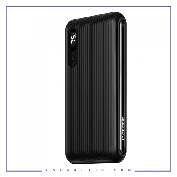 پاوربانک سوپر شارژ ظرفیت 10000mAh مک دودوMcdodo 22.5W PD Power Bank Digital Display MC-6041