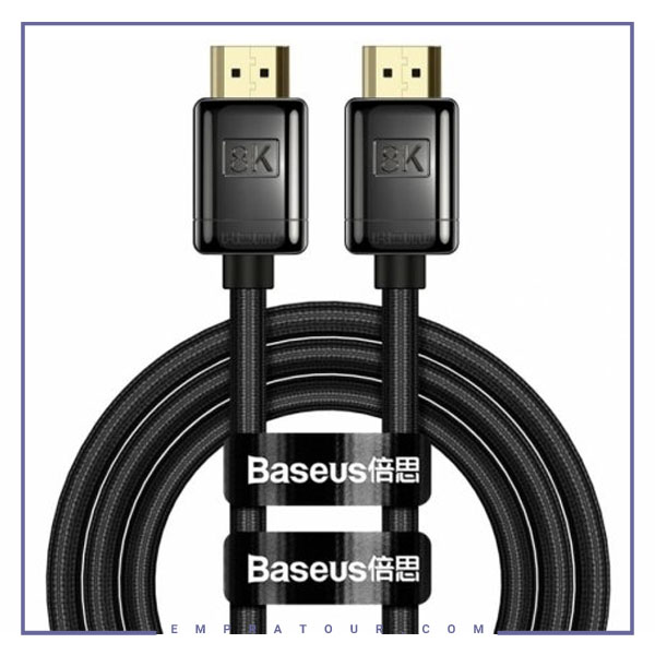 کابل اچ‌دی‌ام‌آی 2 متری بیسوس Baseus HDMI 8K to HDMI 8K Cable WKGQ000101