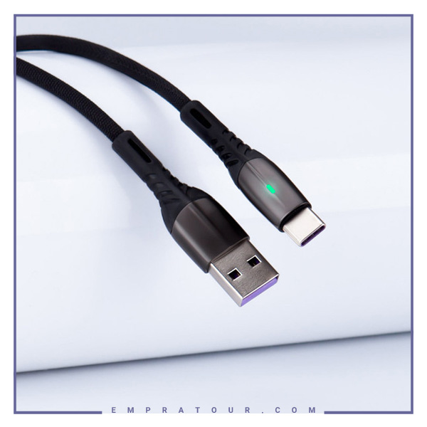 کابل شارژ Type C رسی 1متر RECCI USB TO TYPE-C CABLE RTC-P01C