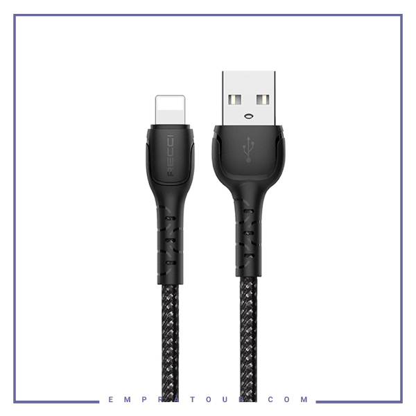 کابل شارژ LIGHTNING رسی 1متر RECCI STAR STONE USB TO LIGHTNING DATA CABLE RTC-N16L