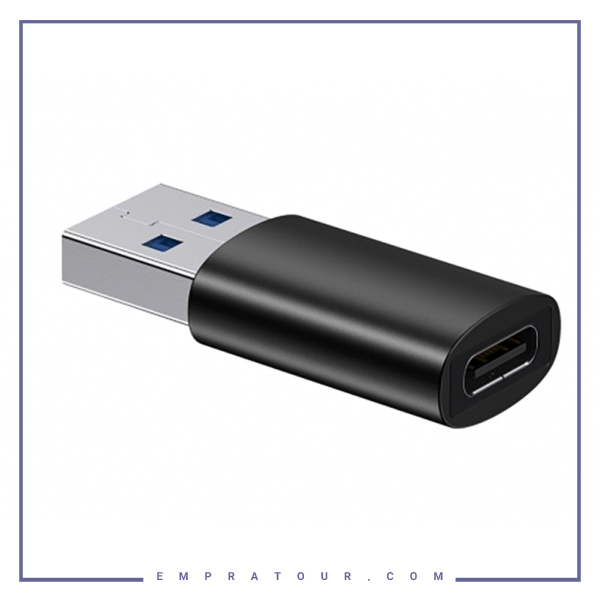 مبدل اوتی جی یو اس بی به تایپ سی بیسوس Baseus Ingenuity Mini OTG Adaptor USB 3.1 to Type C ZJJQ000103