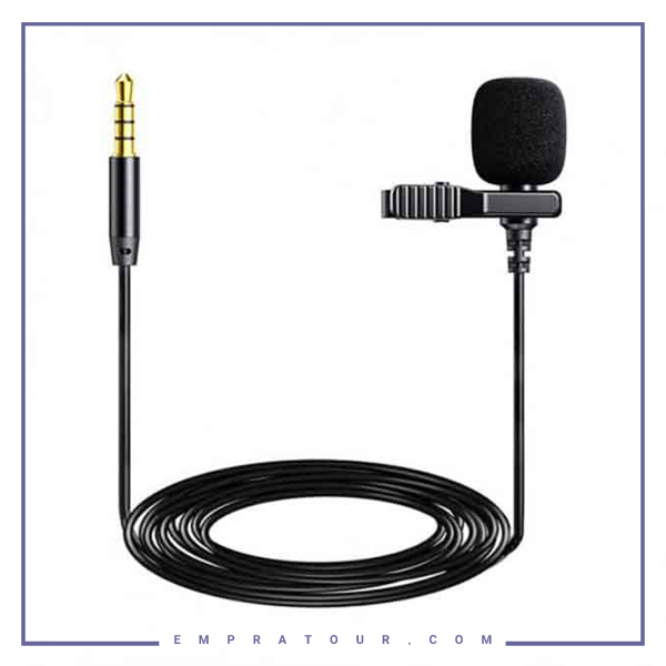 میکروفون سیم دار 3متری جویروم  Joyroom JR-LM1 Lavalier Microphone