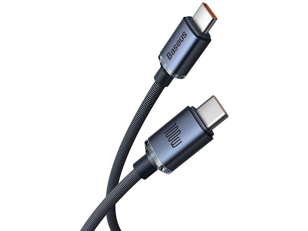 کابل شارژ Type-c به Type-c بیسوس 100 وات
