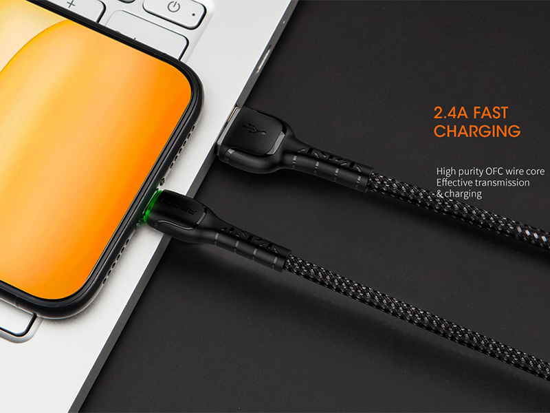 کابل شارژ LIGHTNING رسی 1متر