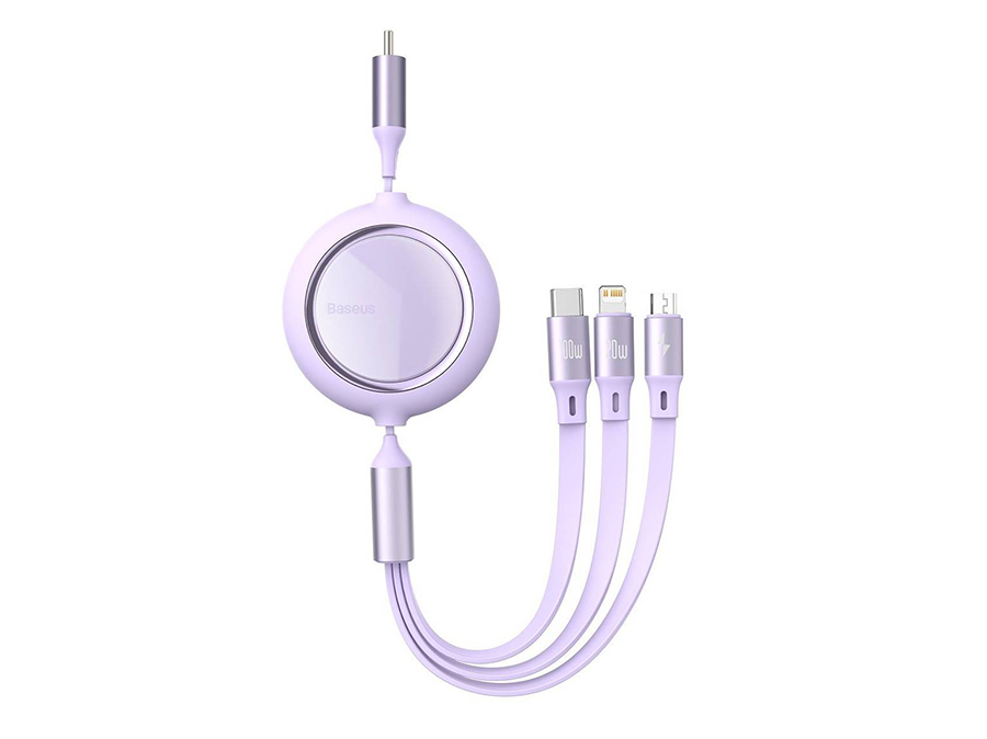 کابل شارژ سریع سه سر بیسوس  CAMLC-AMJ01