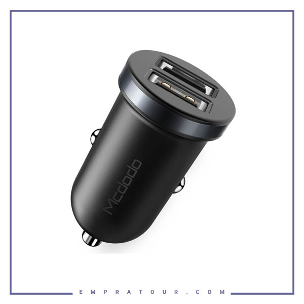 شارژر فندکی مک دودو Mcdodo Dual Usb Output CC-6601