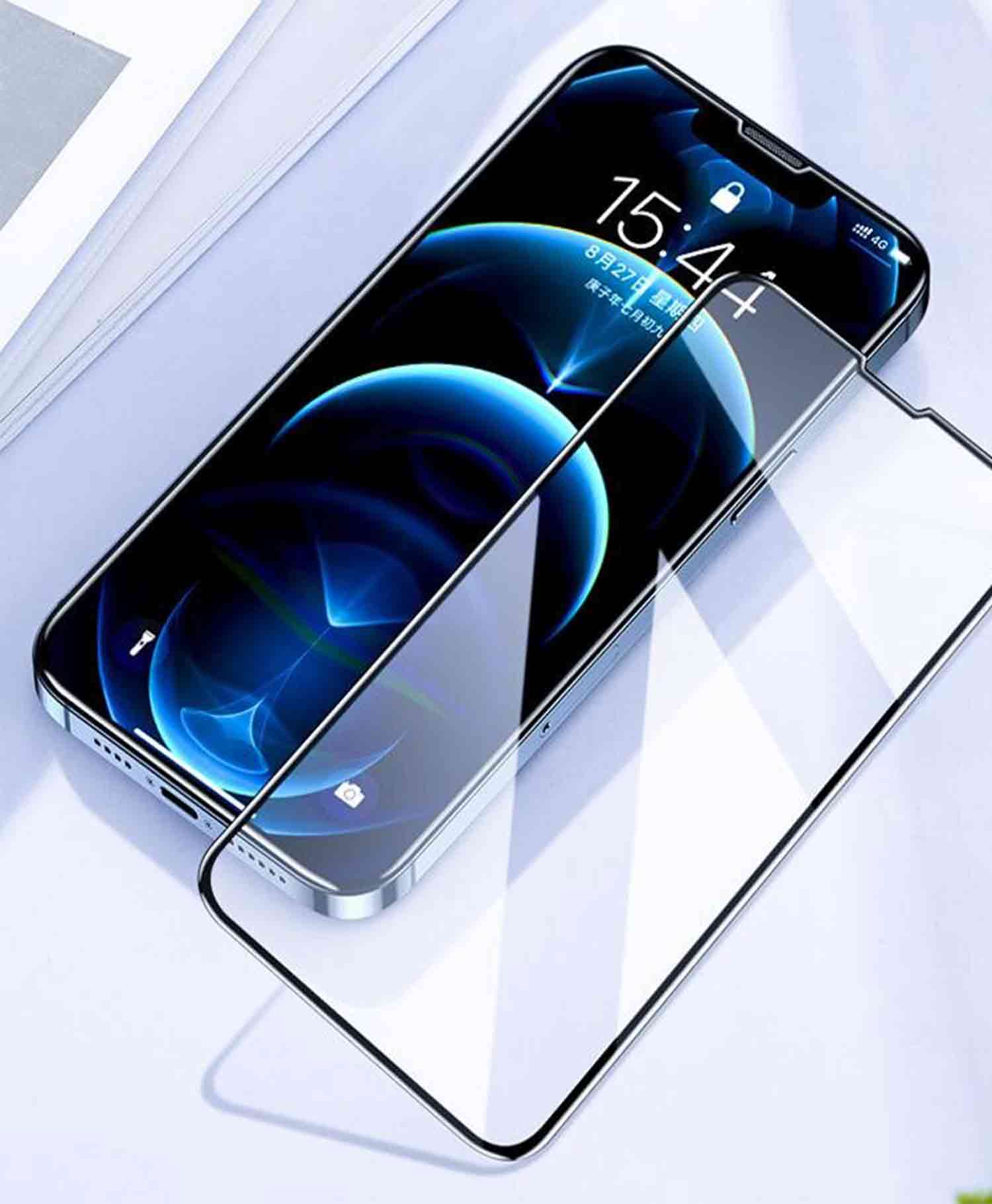 گلس شیشه ای تمام چسب آیفون 13 Pro Max