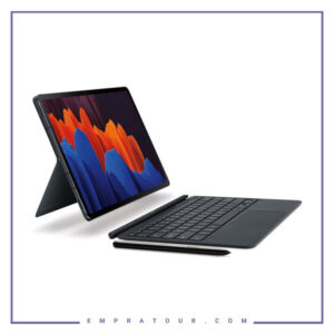 کیف کلاسوری کیبورد دار اصلی سامسونگ Book Cover Keyboard Samsung Tab S7 Plus S8 Plus