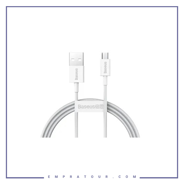 کابل شارژ میکرو یو اس بی بیسوس 2 متری Baseus Superior Series Fast Charging Data Cable USB to Micro 2A  CAMYS-A02