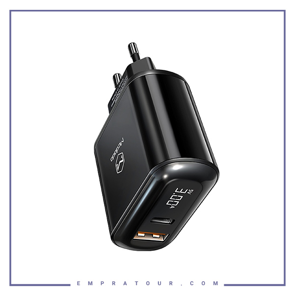 شارژر دیواری 2 پورت مک دودو Mcdodo 20W PD+QC Travel Charger CH-7170