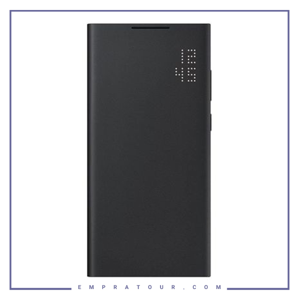 کیف کلاسوری هوشمند اصلی سامسونگ SMART LED VIEW COVER EF-NS908PBEGEW S22 ULTRA