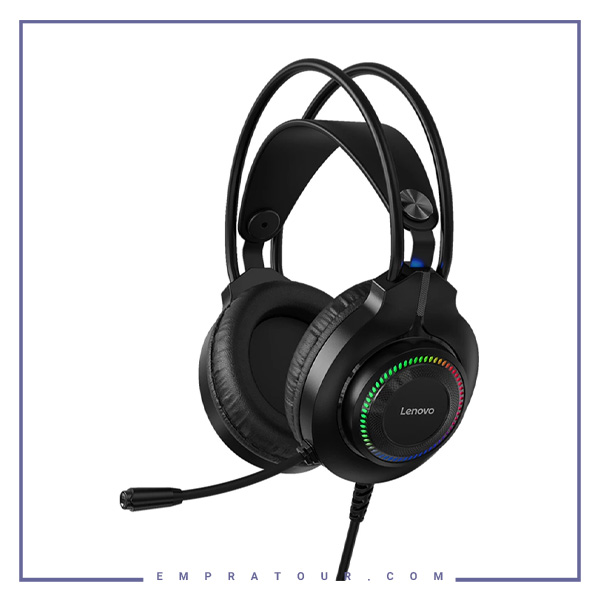 هدفون سیمی گیمینگ لنوو Thinkplus G20 Color LED Gaming Headset