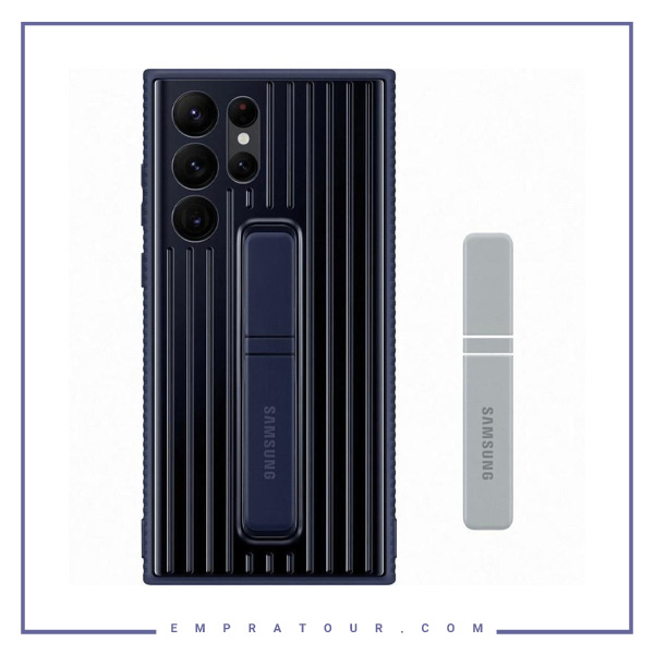 قاب محافظ استند اصلی سامسونگ PROTECTIVE STANDING COVER EF-RS908CNEGWW S22 ULTRA