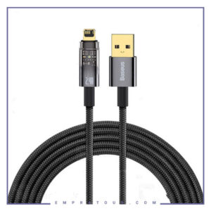کابل لایتنینگ هوشمند بیسوس 1 متر Baseus CATS000401 Explorer