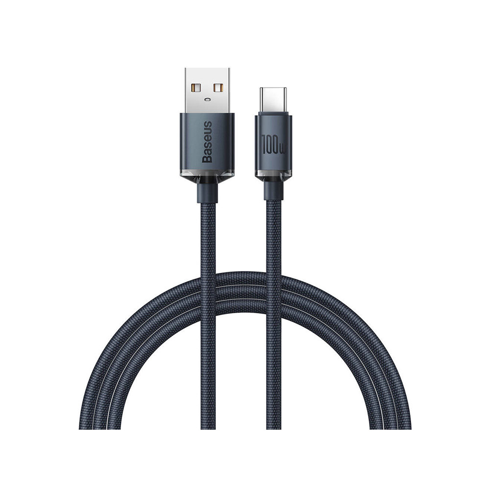 کابل شارژ  type-c به usb بیسوس100وات 2متر