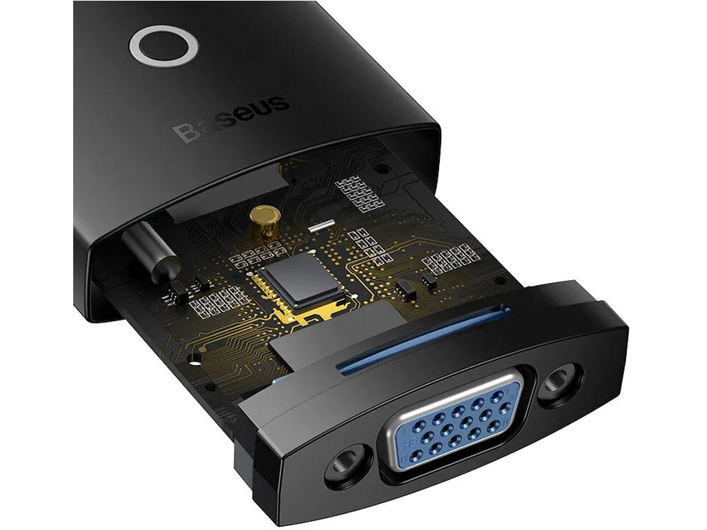 تبدیل HDMI  به VGA  بیسوس WKQX010101