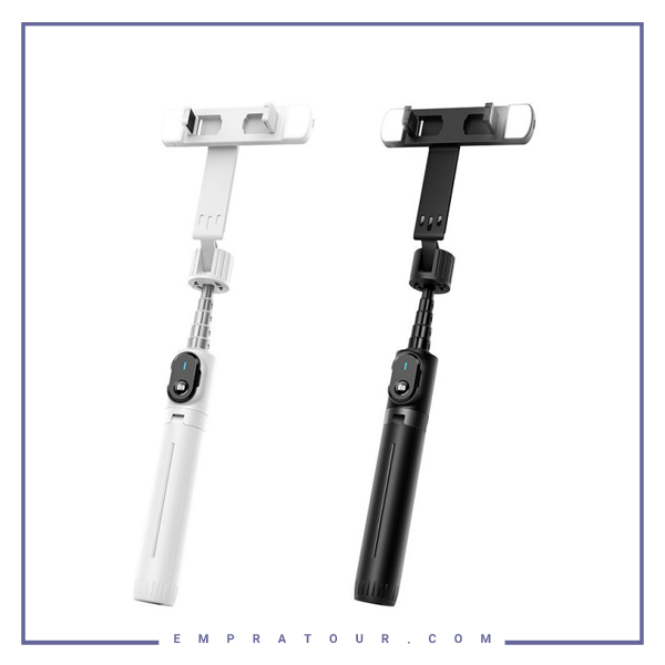 سه پایه گیمبال گوشی بلوتوث مک‌دودو MCDODO Dual Lights Wireless Selfie Stick SS-177