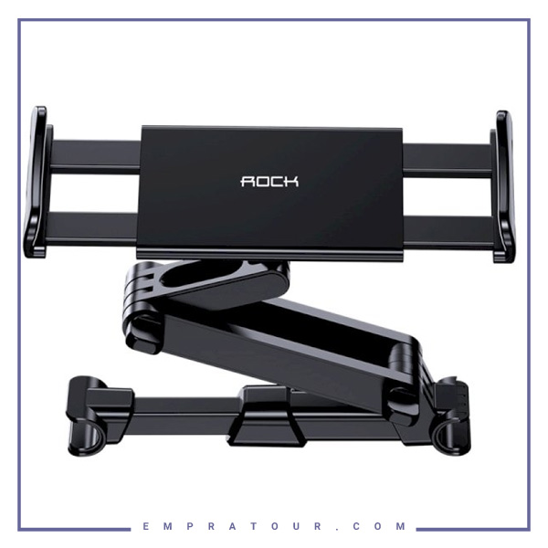 پایه نگهدارنده موبایل و تبلت صندلی عقب خودرو راک Rock Universal retractable car headrest mount RPH0950