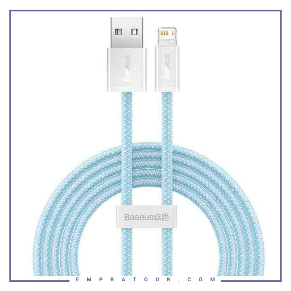 کابل لایتنینگ فست شارژ بیسوس CALD000502