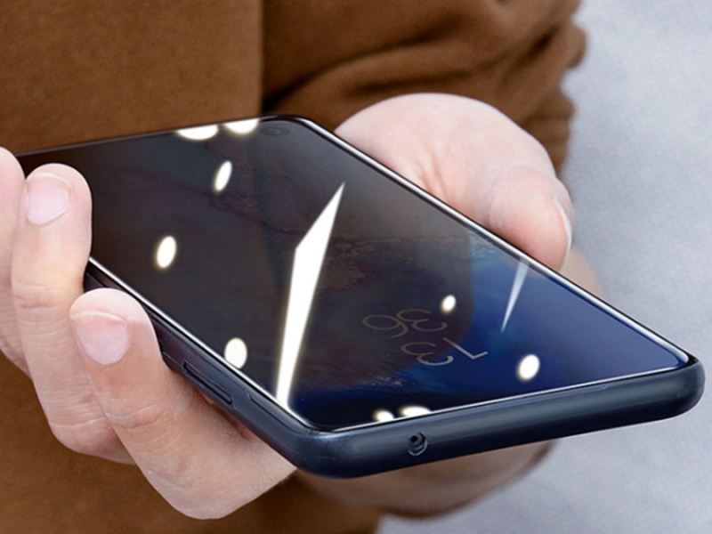 محافظ صفحه یووی شیشه ای دوتایی بیسوس سامسونگGalaxy S20